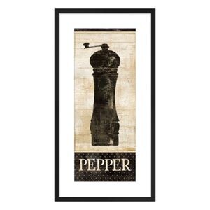 Framed Pepper Print by Daphne Brissonnet